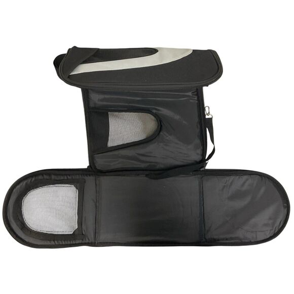 Small Pet Carrying Bag Soft Mash Side Detachable Shoulder Strap - Picture 8 of 9